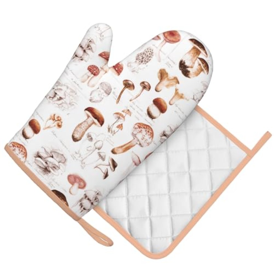 Silicone Oven Mitts Pan Mats S - Heat Resistant Glove 评论和价格