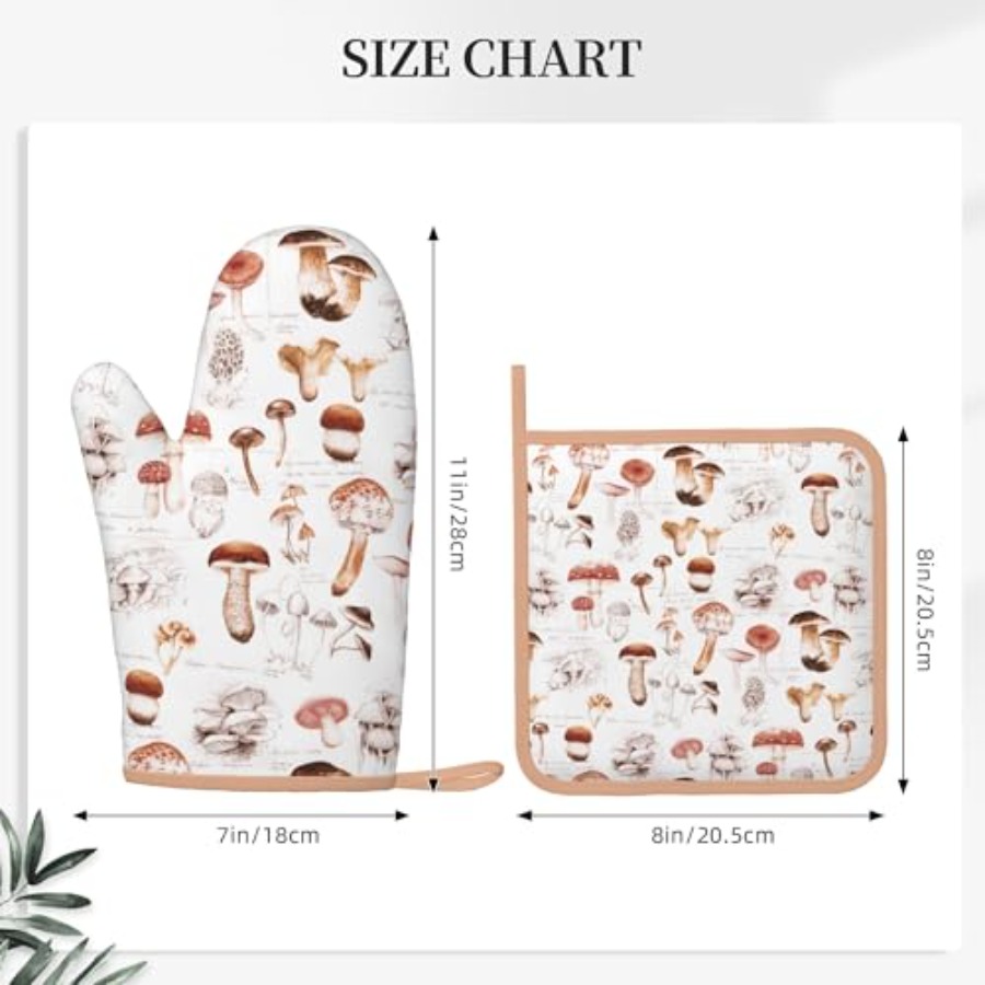 Silicone Oven Mitts Pan Mats S - Heat Resistant Glove 评论和价格
